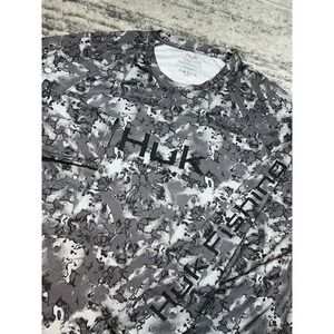 Huk Shirt Mens 3XL XXXL Camo Gray Fishing Performance Long Sleeve